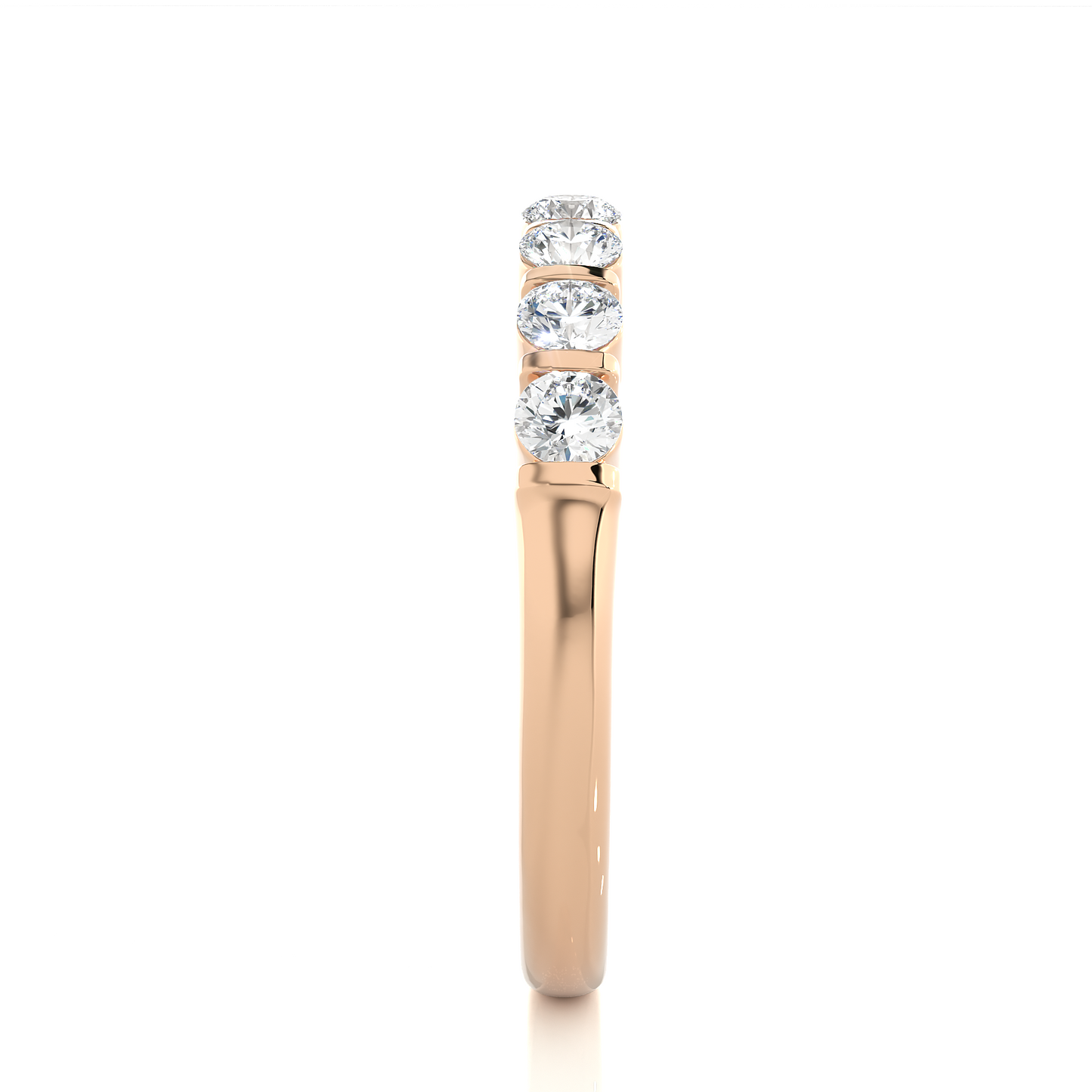 Lustre Seven-Stone Diamond Ring