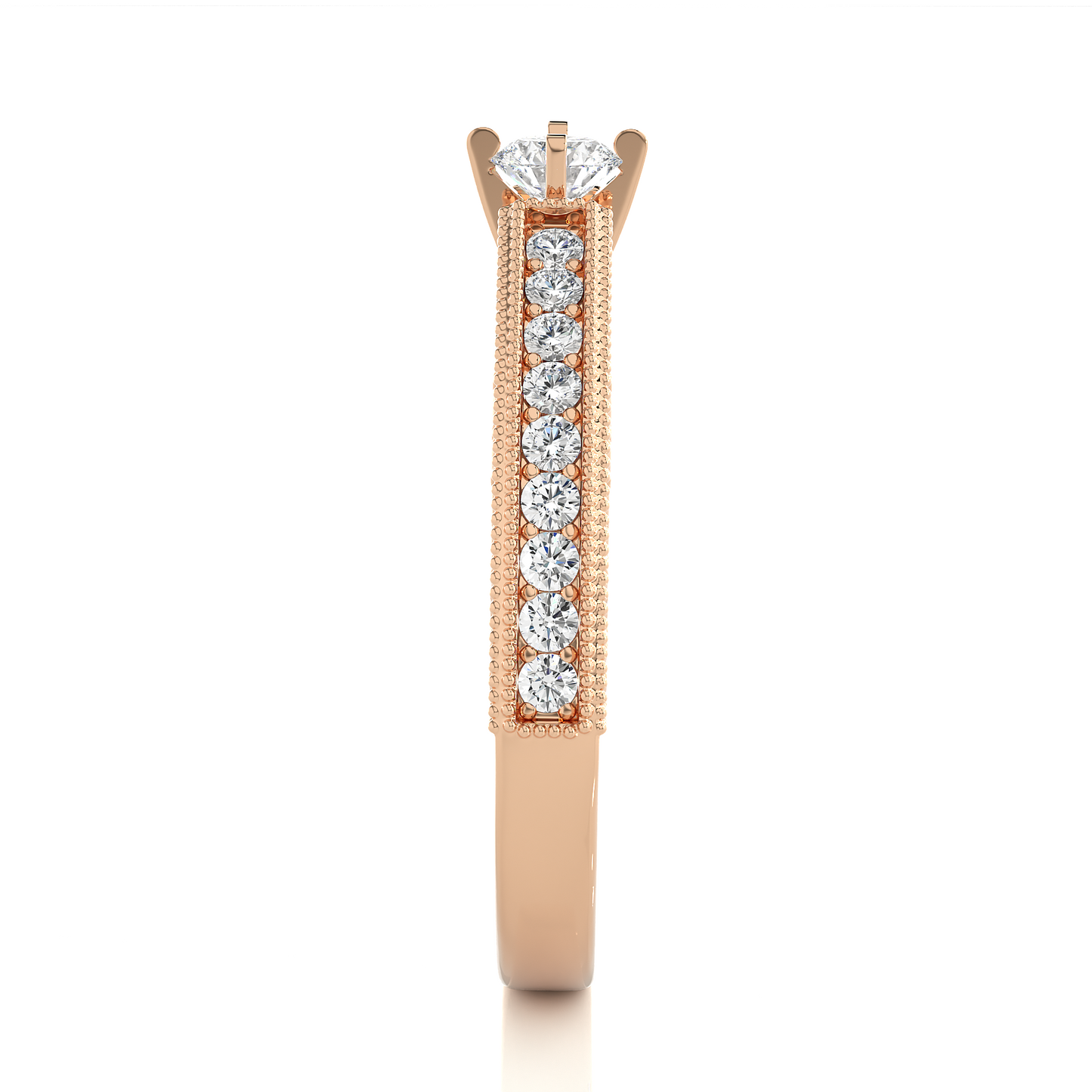 King Round Diamond Ring