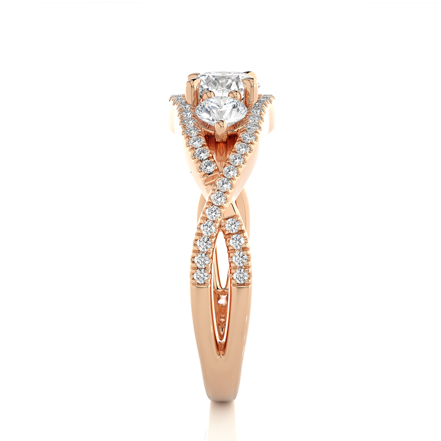 Skyla Round Diamond Ring