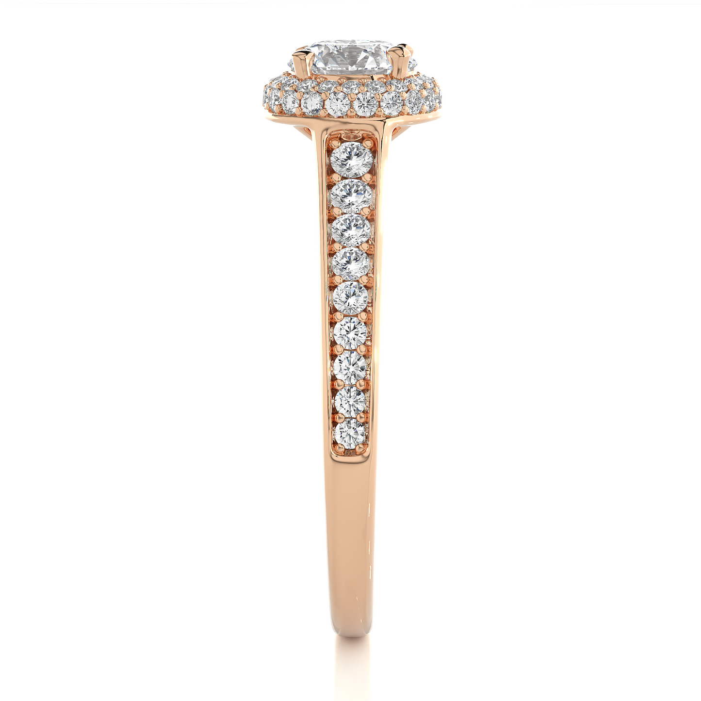 Sovereign Round Diamond Ring
