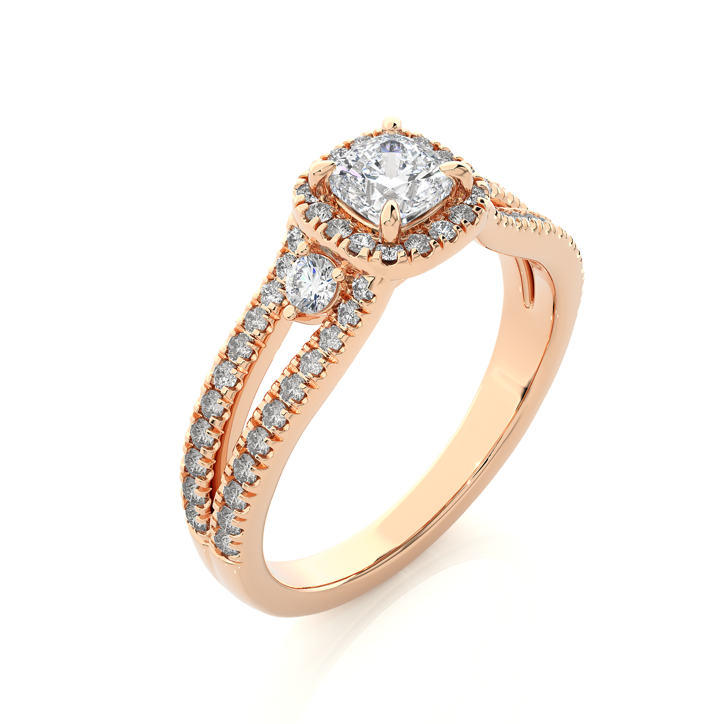 Rivara Cushion Diamond Ring