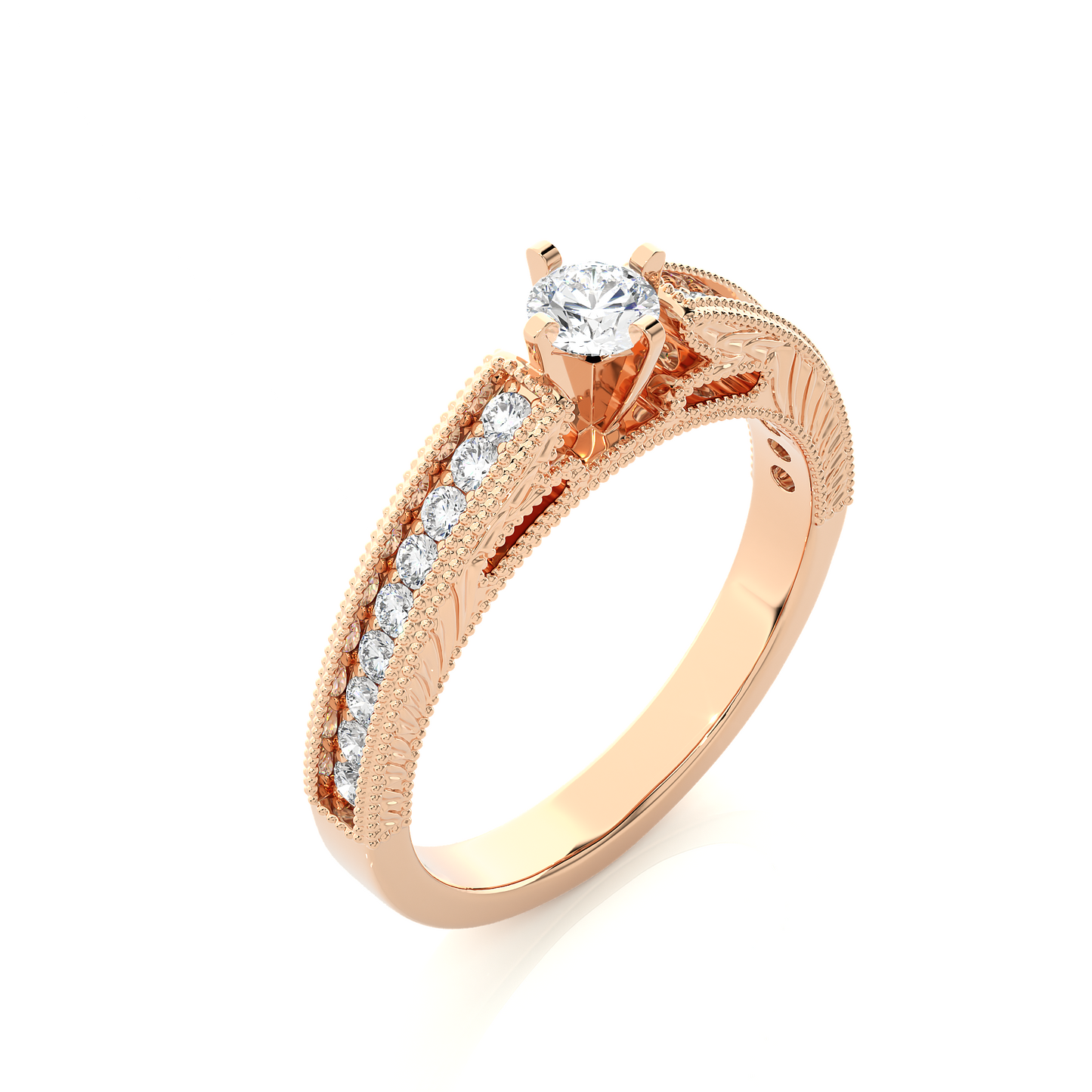 King Round Diamond Ring