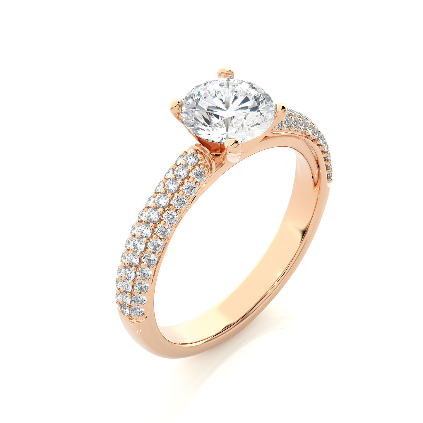 Celestial Flow Diamond Ring