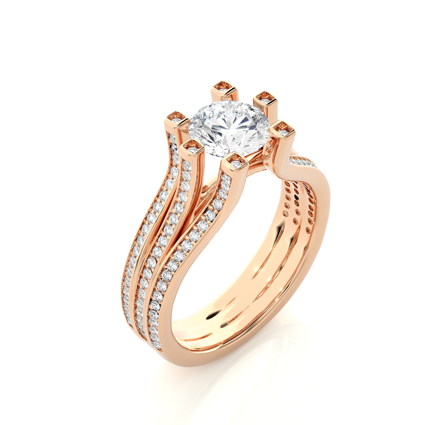 Eternal Waves Diamond Ring