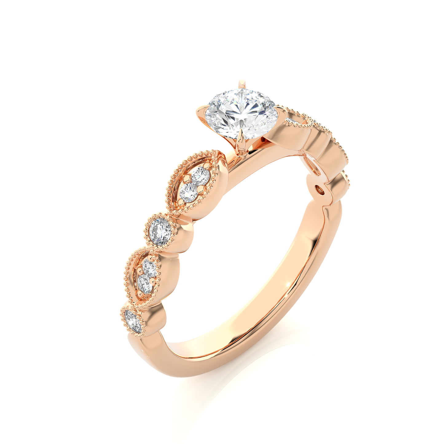 Isla Round Diamond Ring