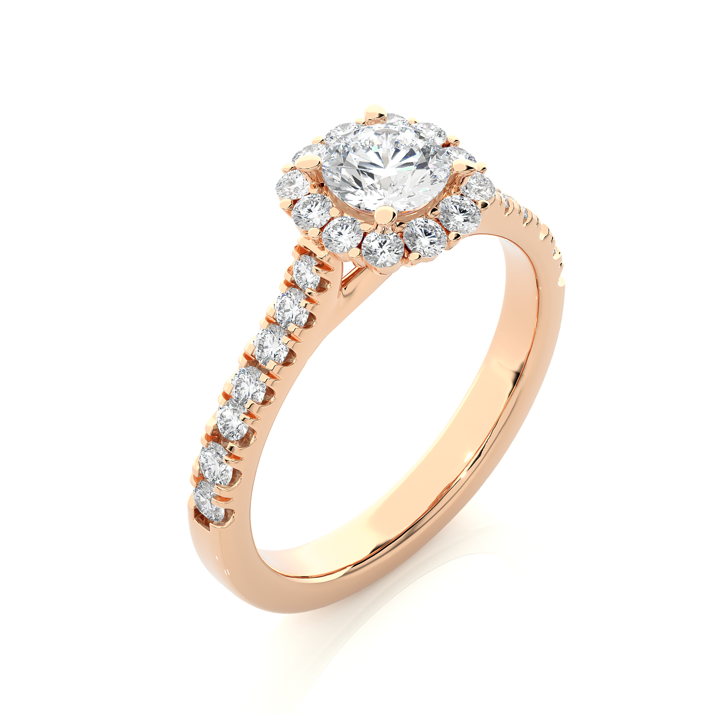 Victorian Round Diamond Ring