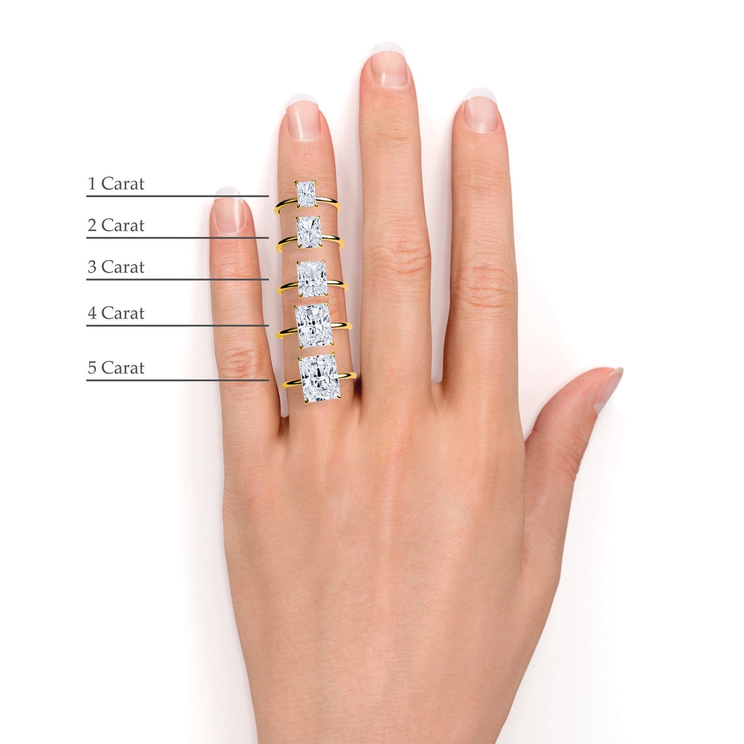 Paradise Radiant Diamond Ring