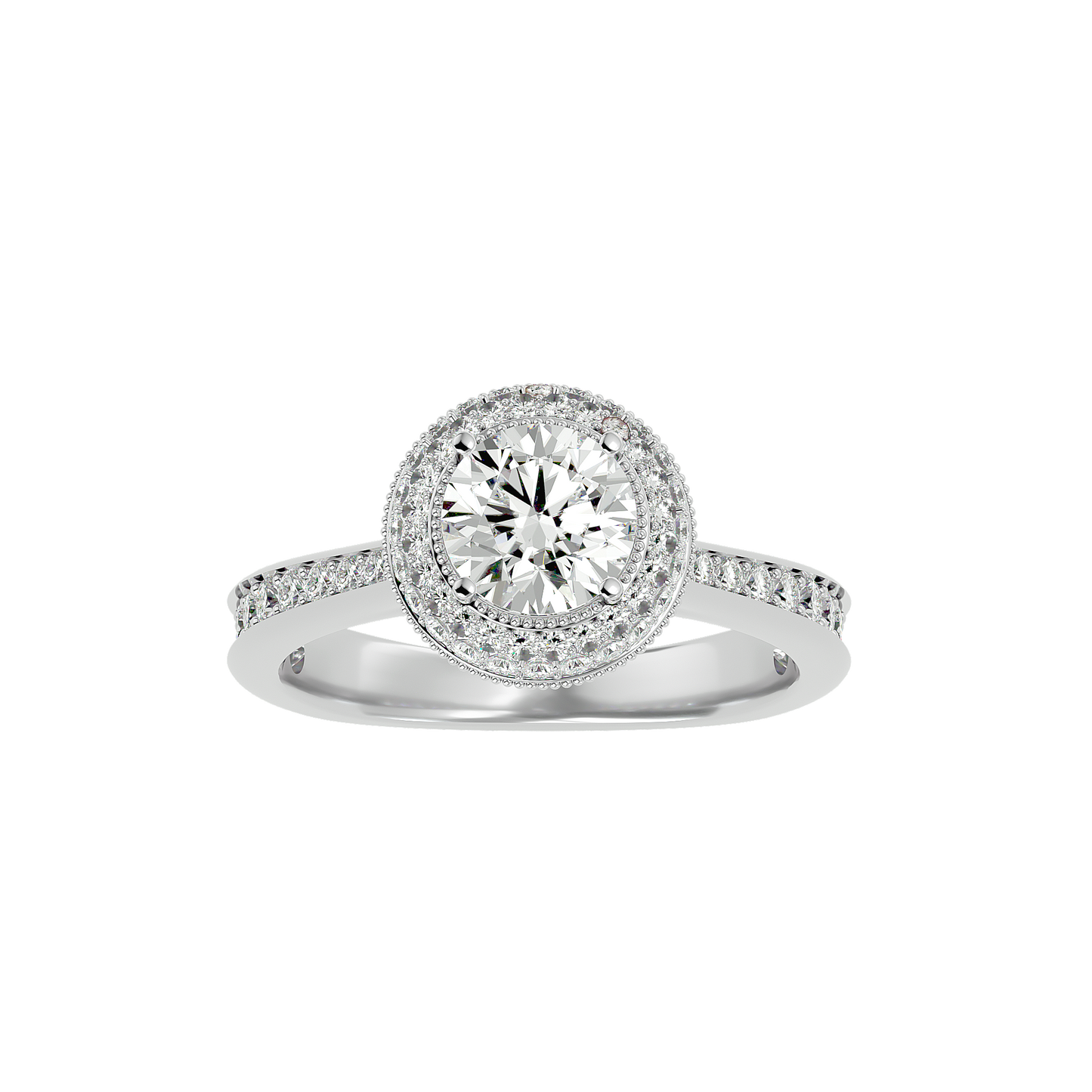 Radiant Majesty Diamond Ring