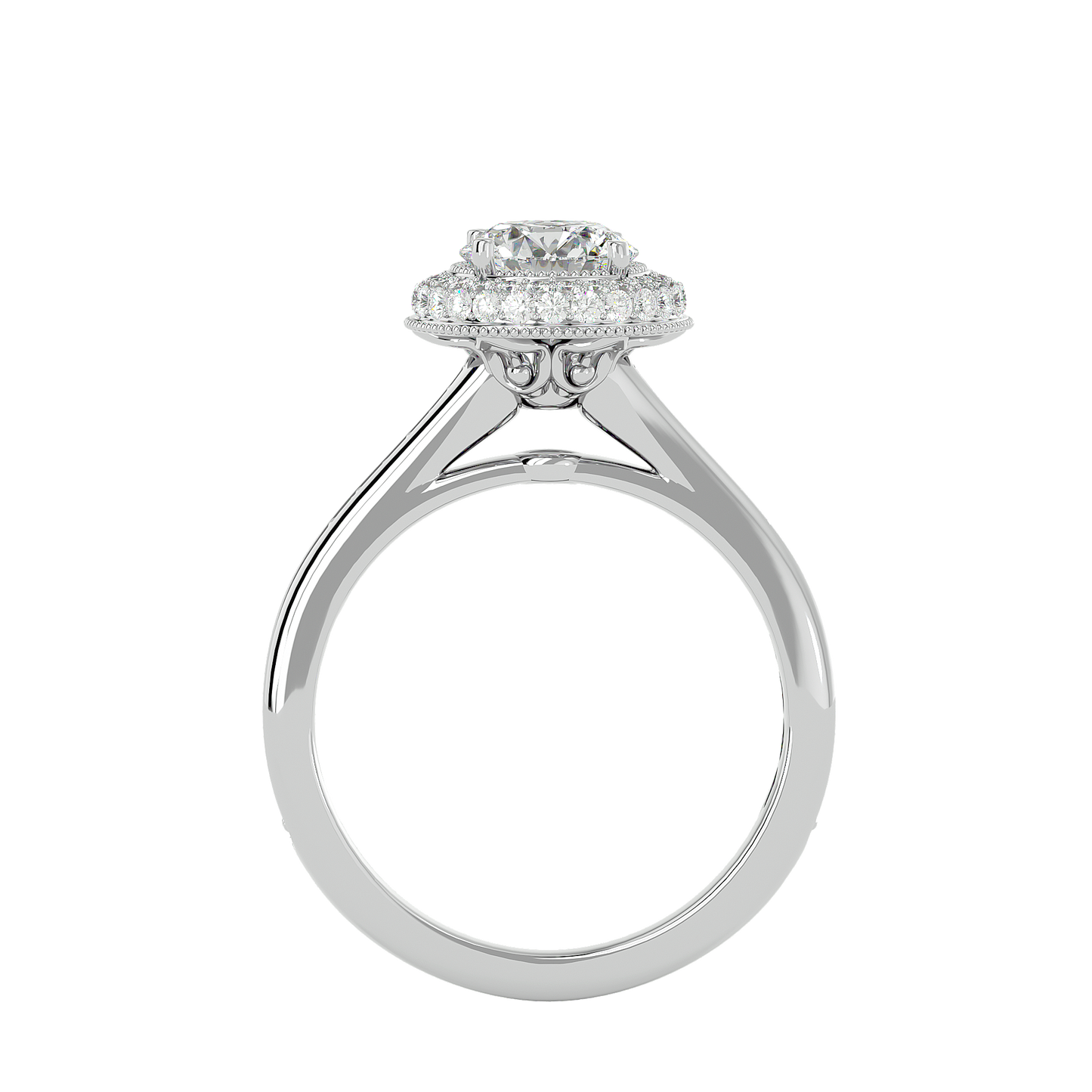 Radiant Majesty Diamond Ring