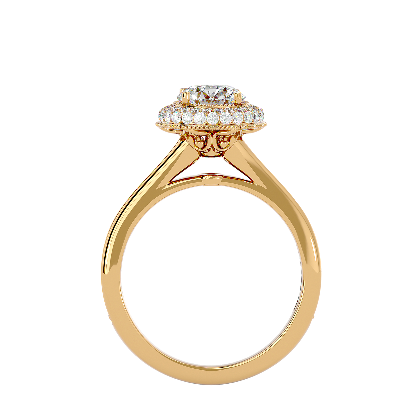 Radiant Majesty Diamond Ring