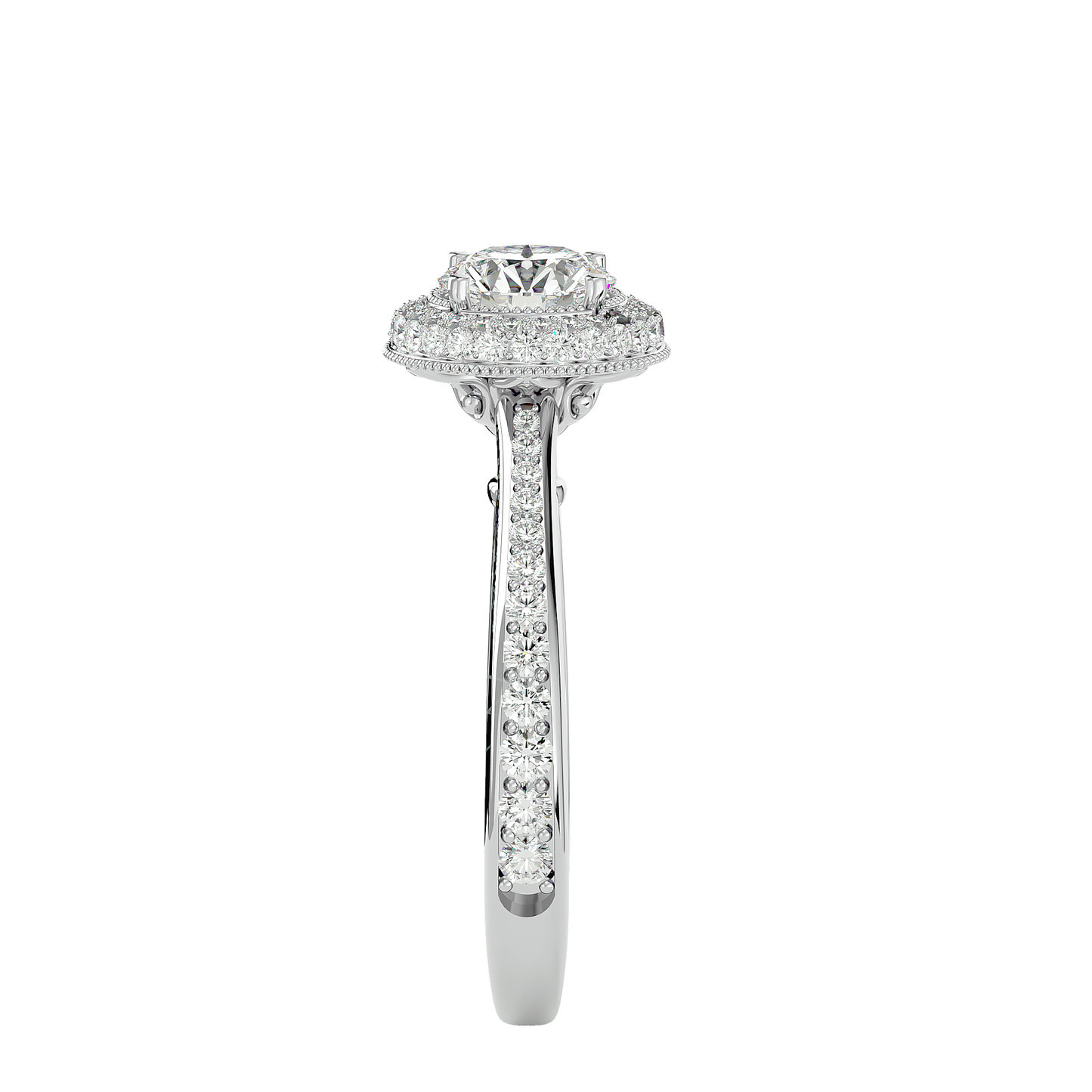Radiant Majesty Diamond Ring