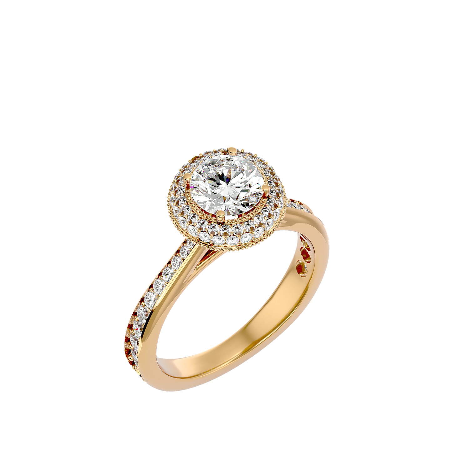 Radiant Majesty Diamond Ring