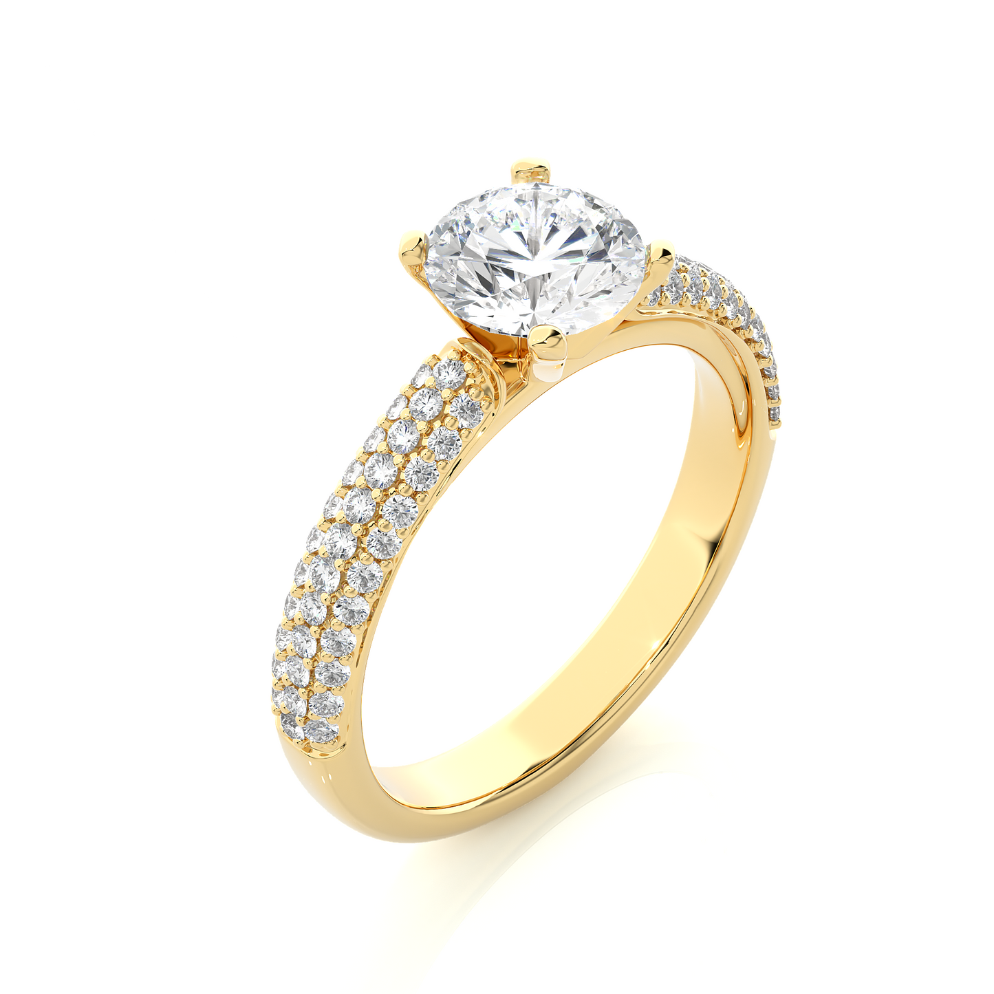 Celestial Flow Diamond Ring