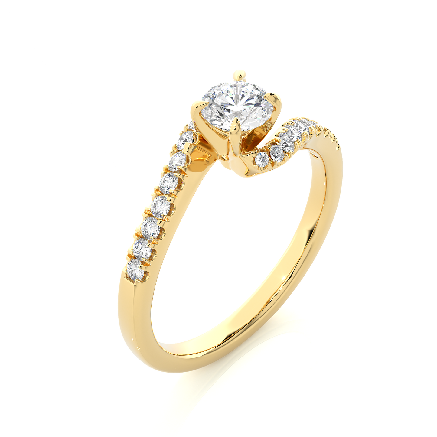 Breeze Round Diamond Ring