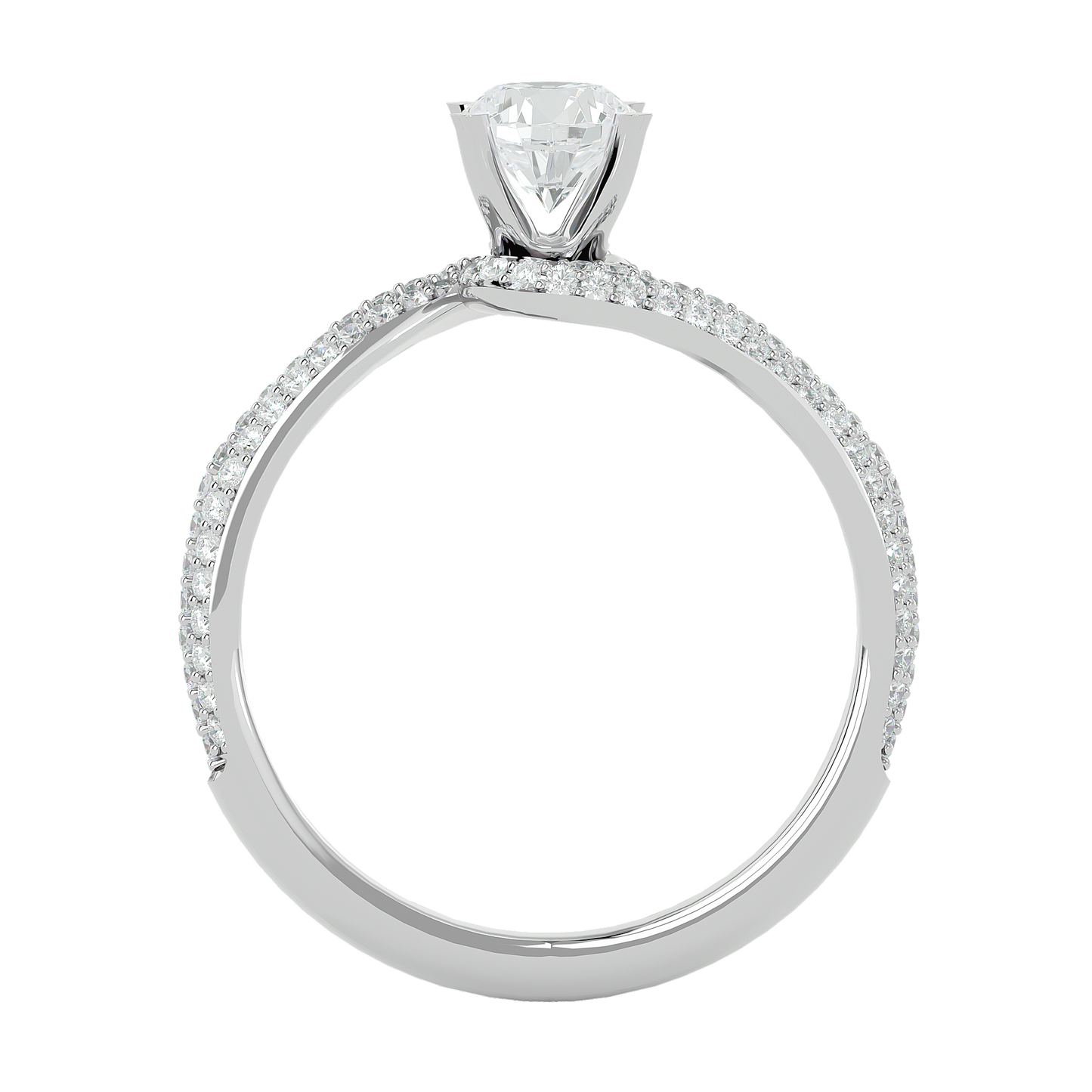 Lumia Crown Diamond Ring