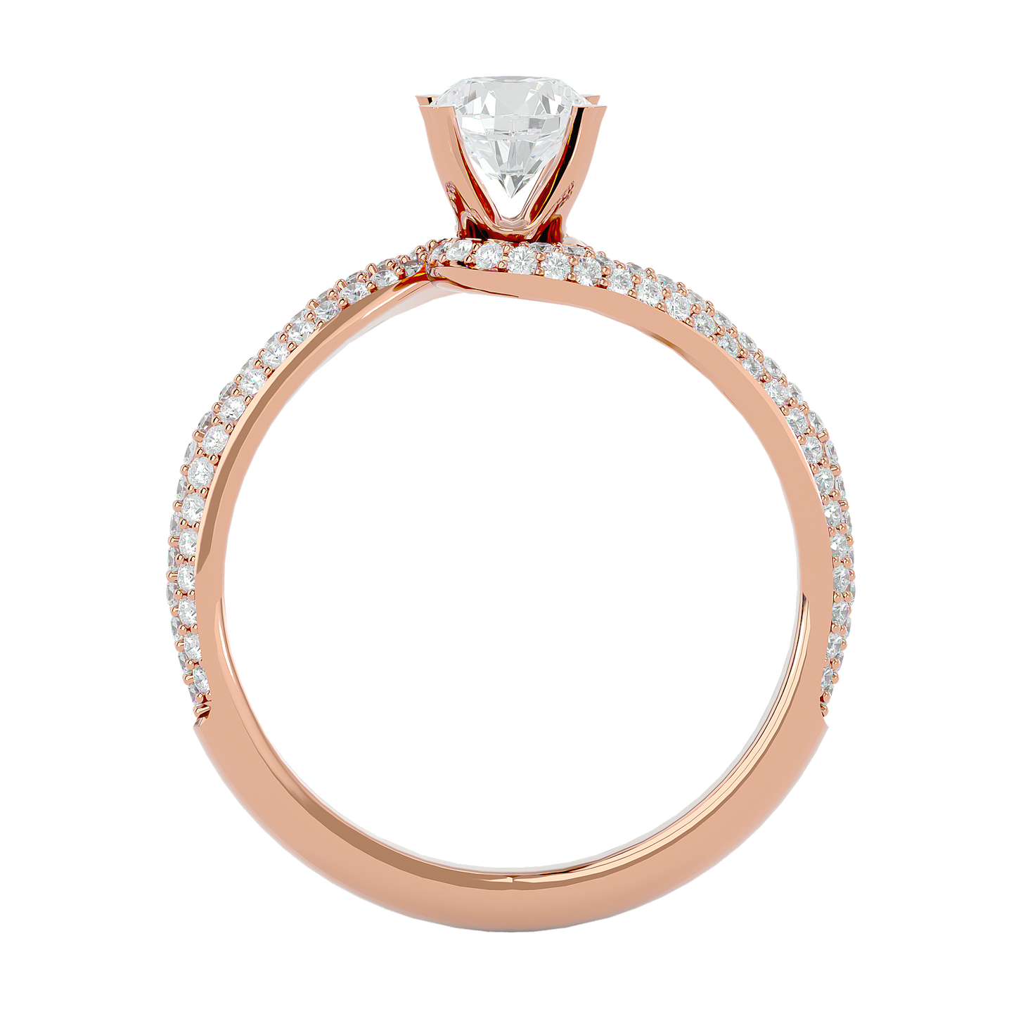 Lumia Crown Diamond Ring