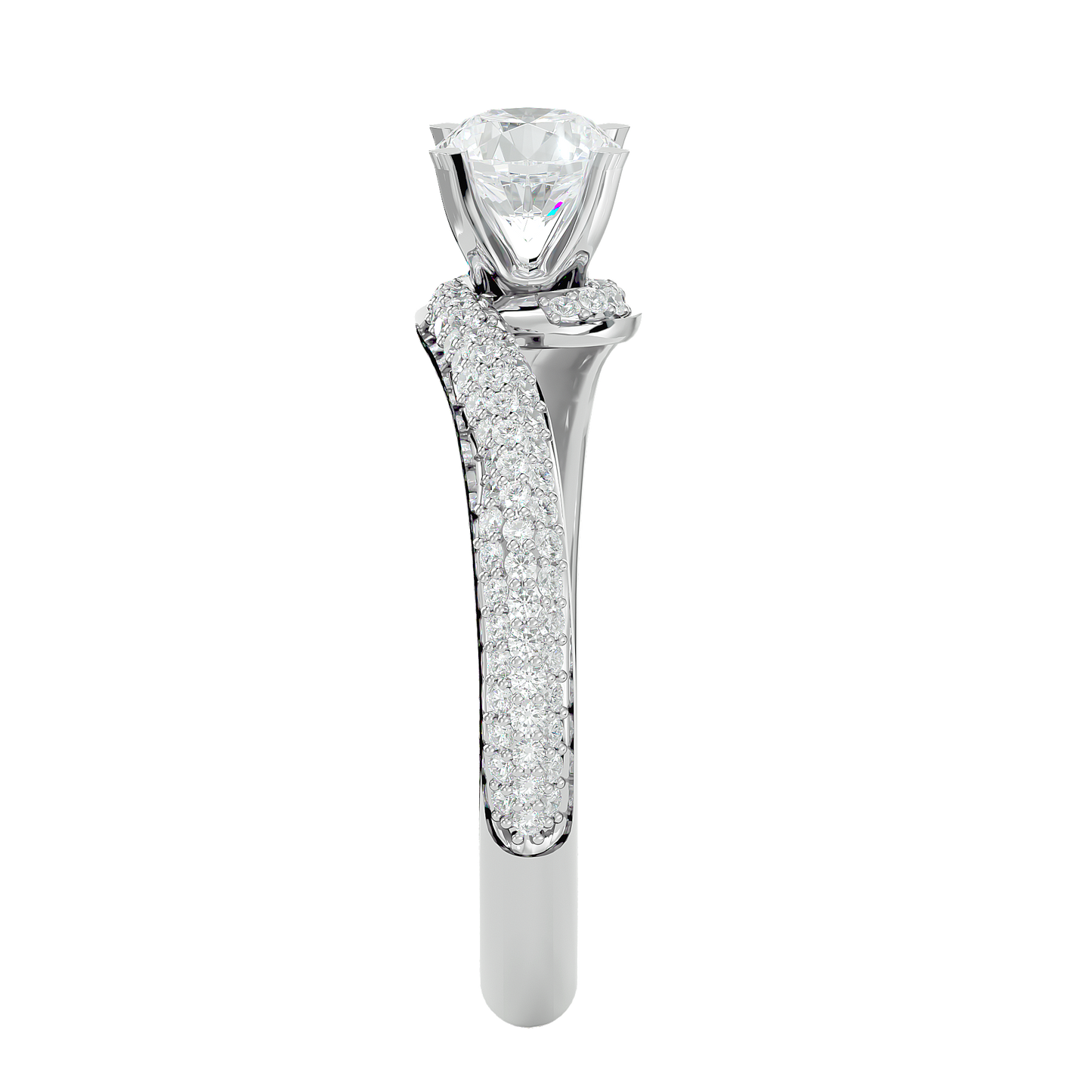 Lumia Crown Diamond Ring