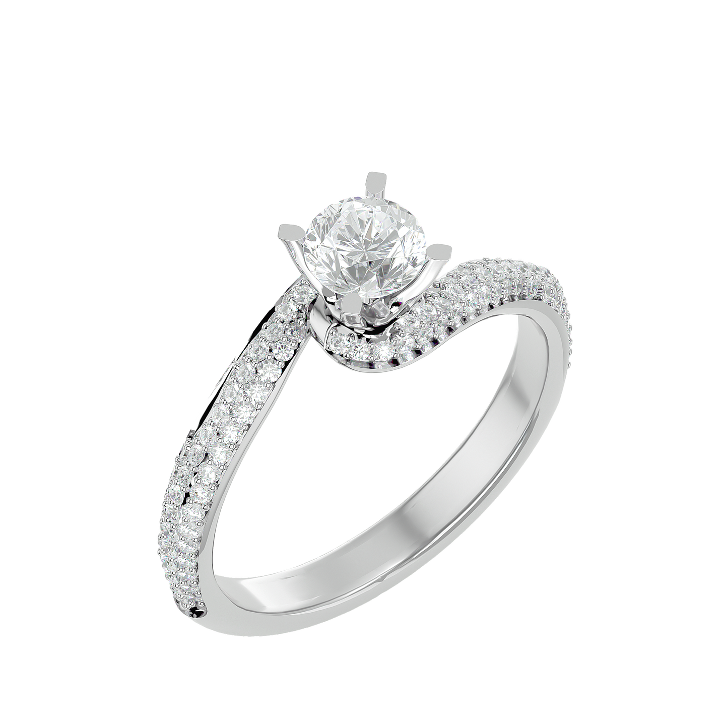 Lumia Crown Diamond Ring
