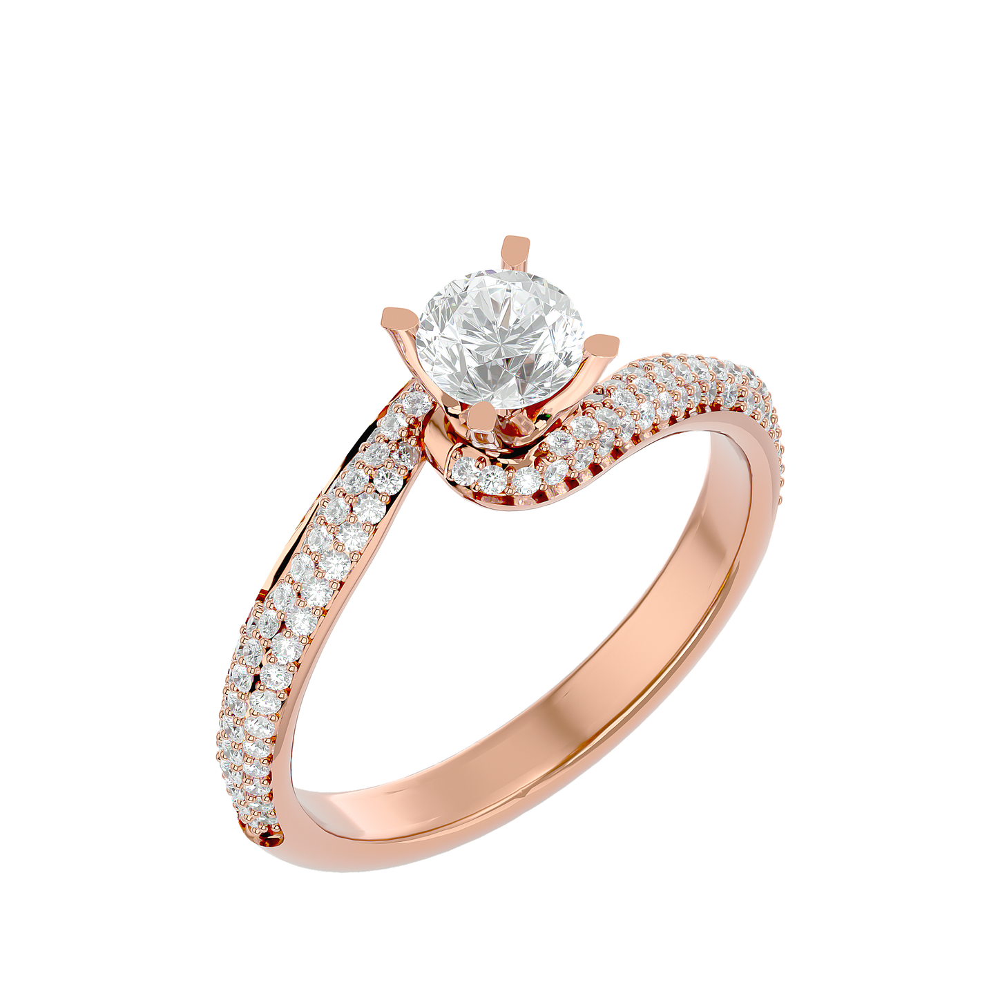 Lumia Crown Diamond Ring