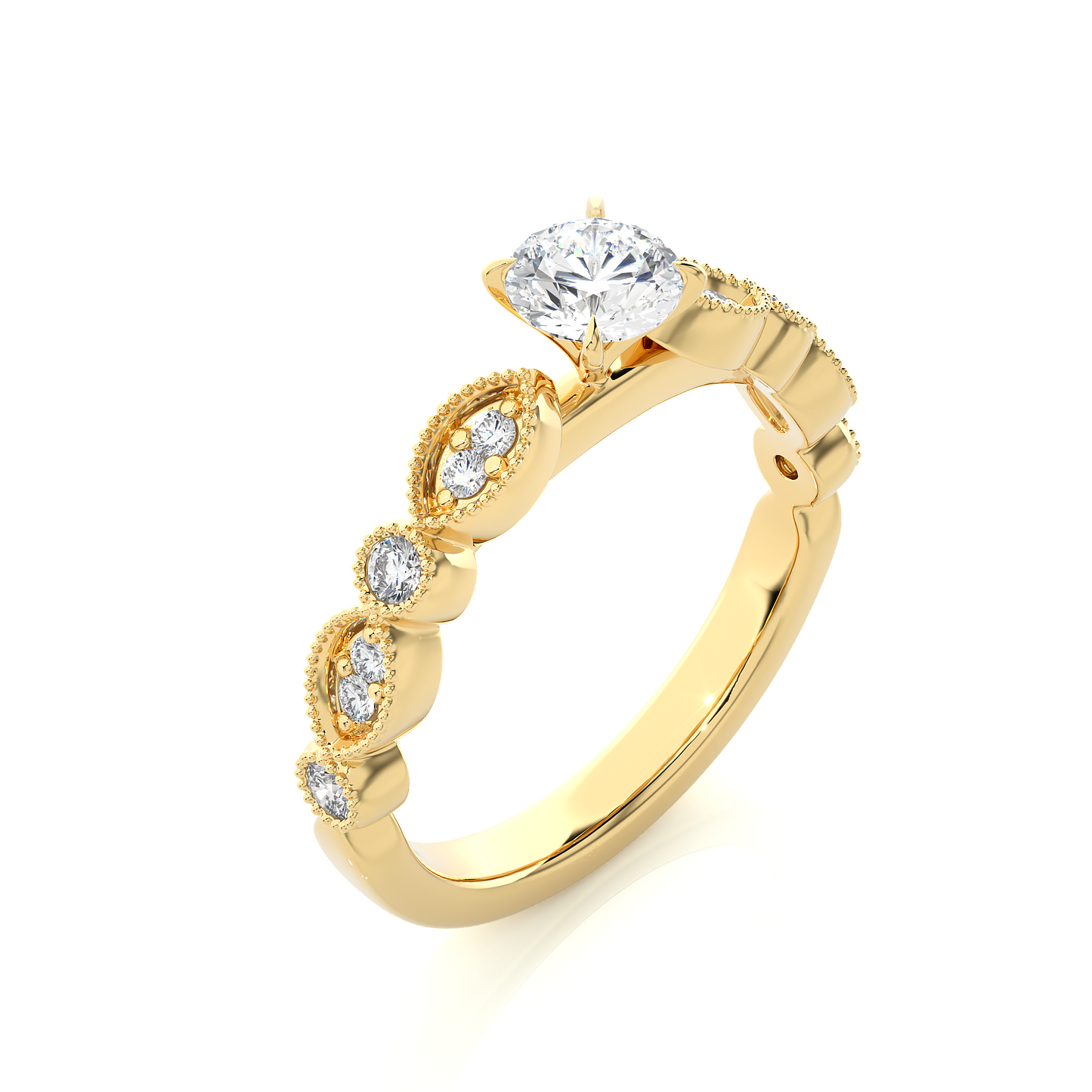 Isla Round Diamond Ring