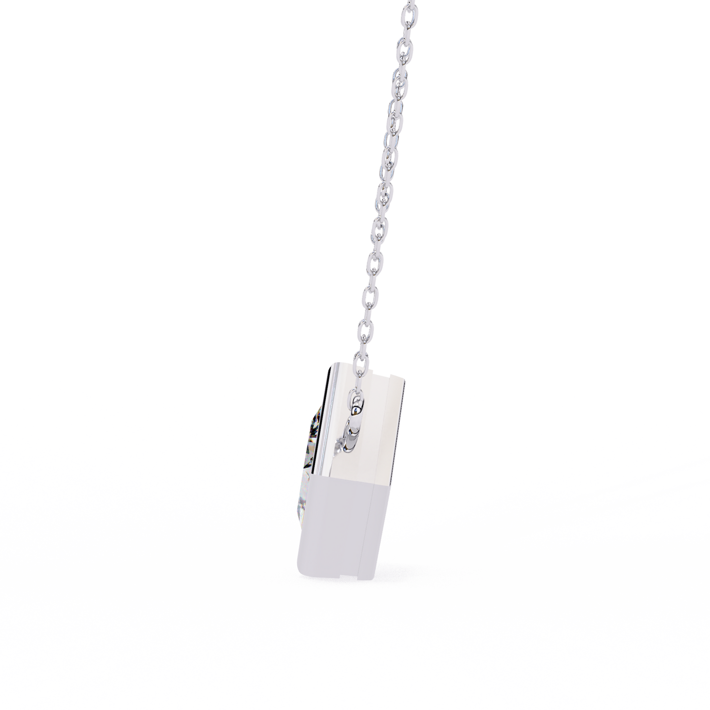 Aurora Princess Charm Diamond Pendant