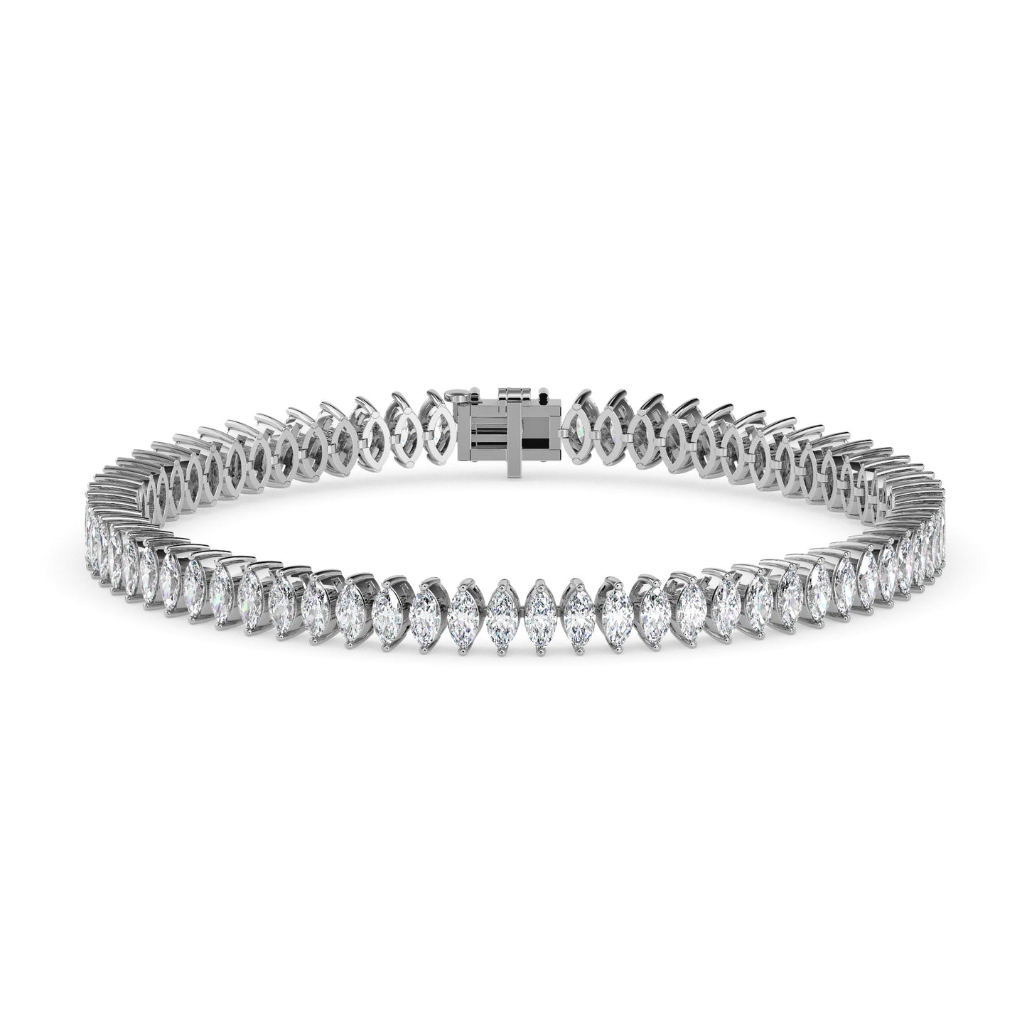 EchoBond Marquise Diamond Bracelet