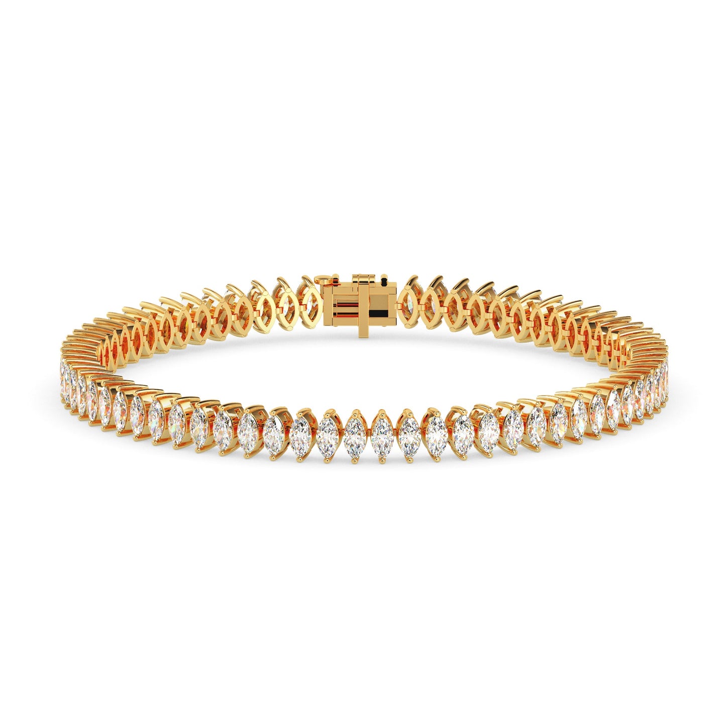 EchoBond Marquise Diamond Bracelet