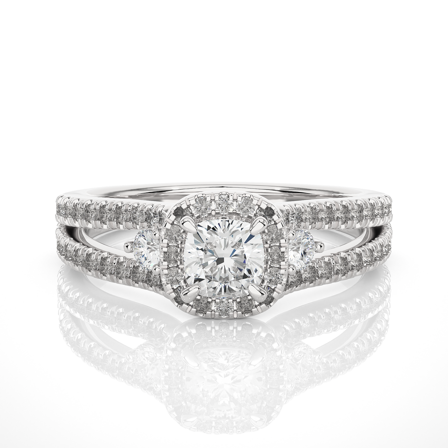 Rivara Cushion Diamond Ring