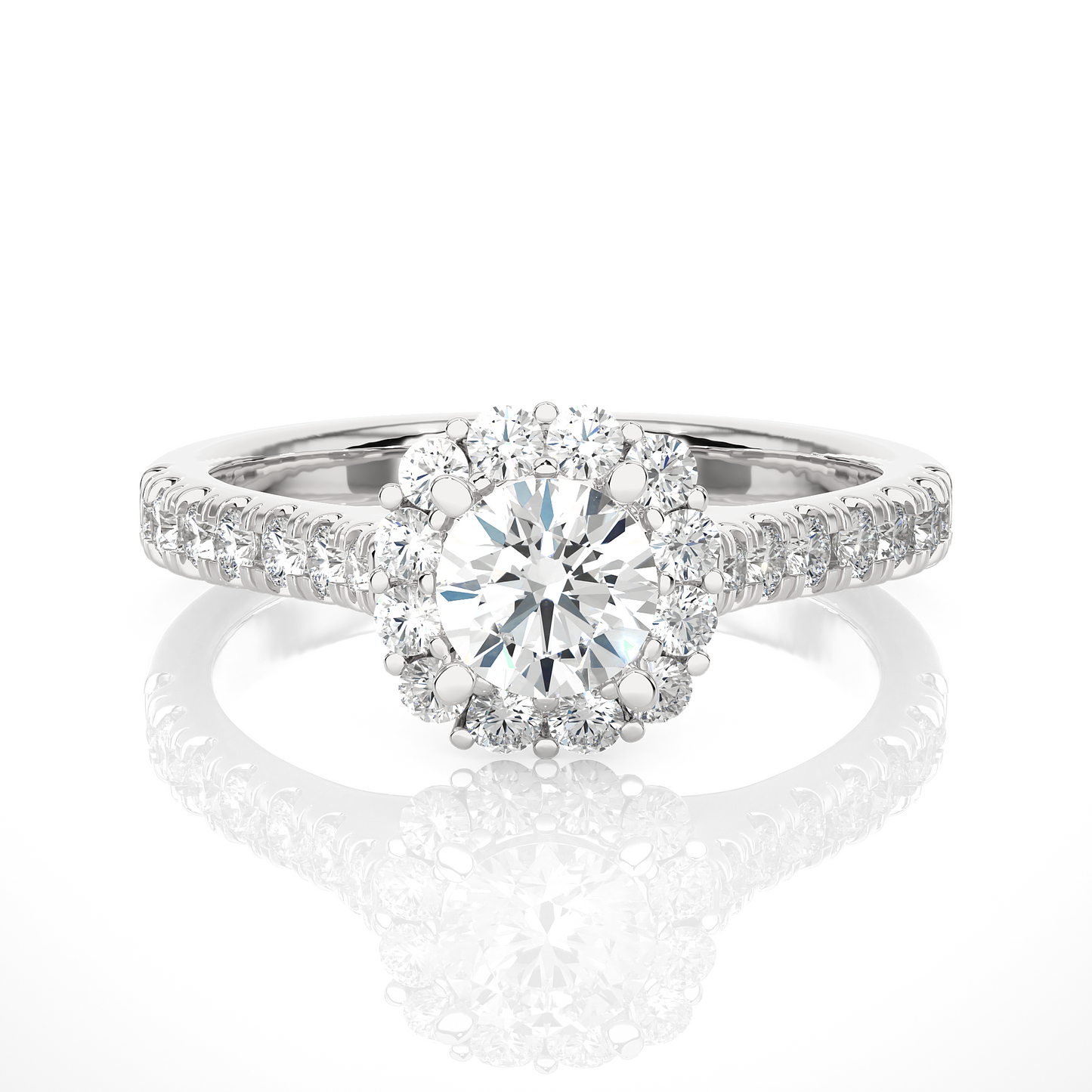 Victorian Round Diamond Ring