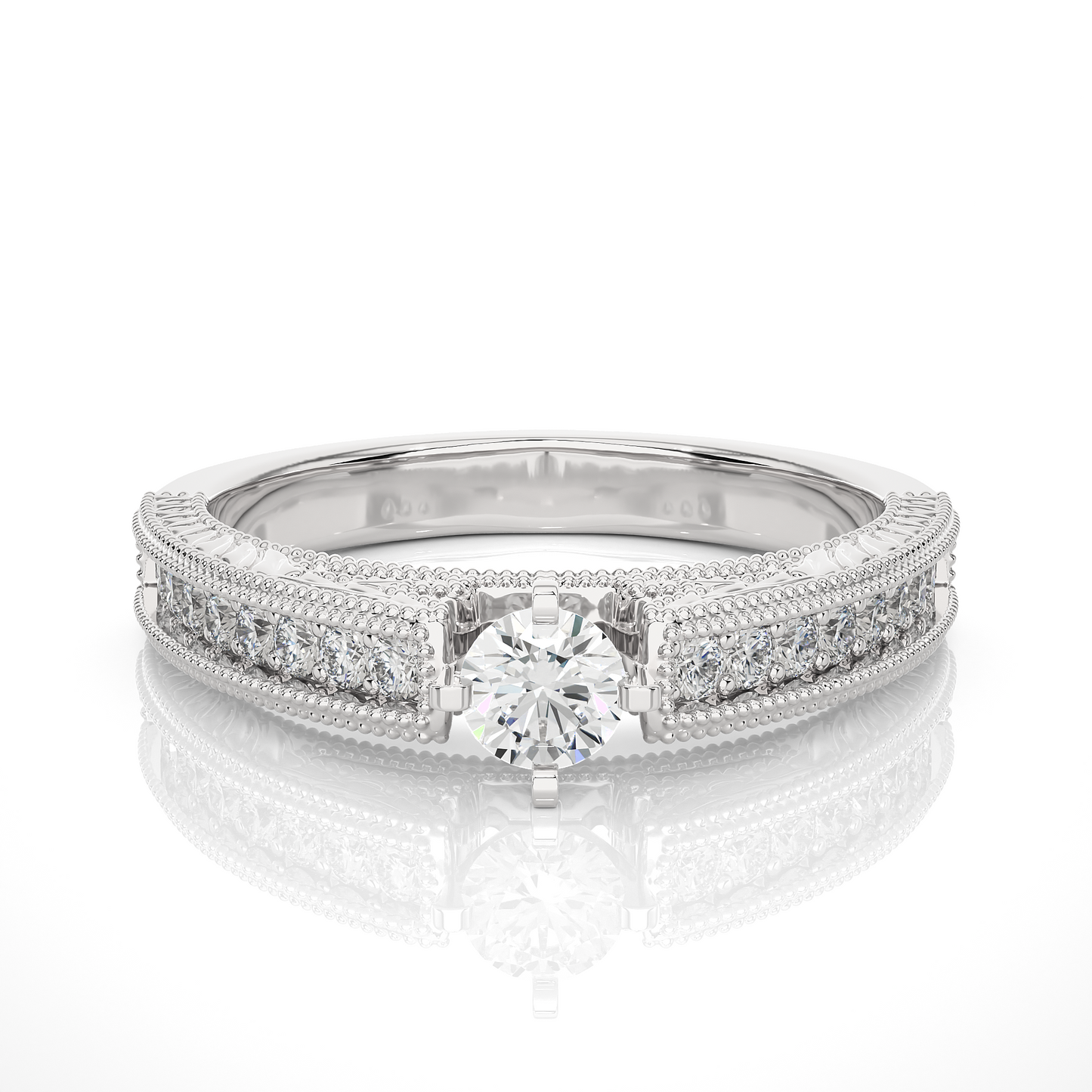 King Round Diamond Ring