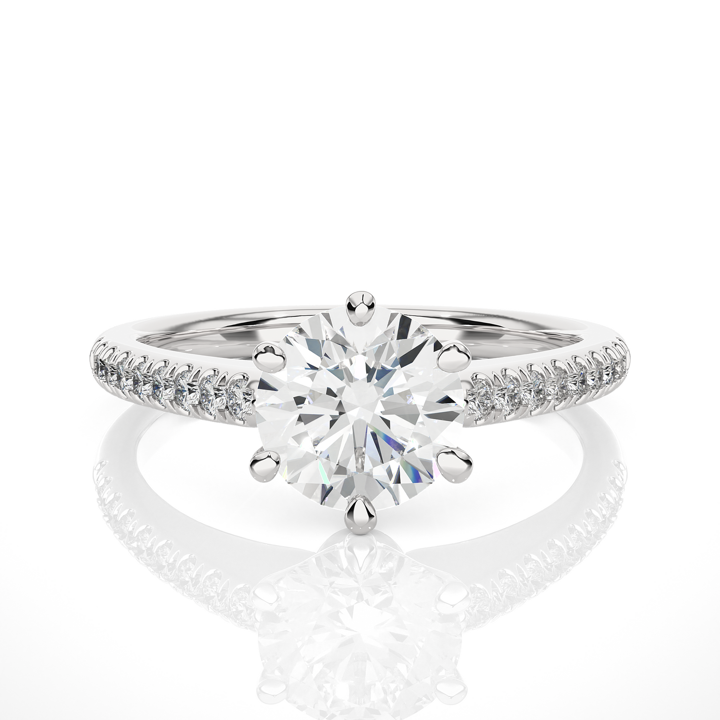 Striker Round Diamond Ring