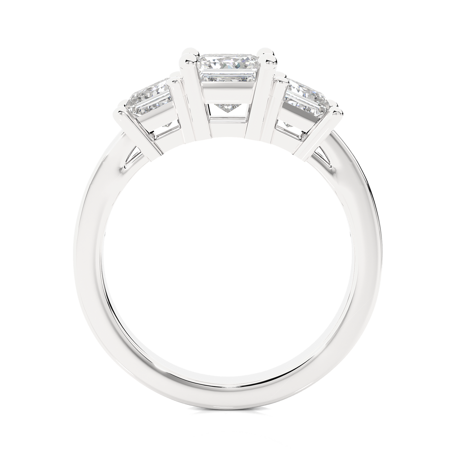 Trio Princess Diamond Ring