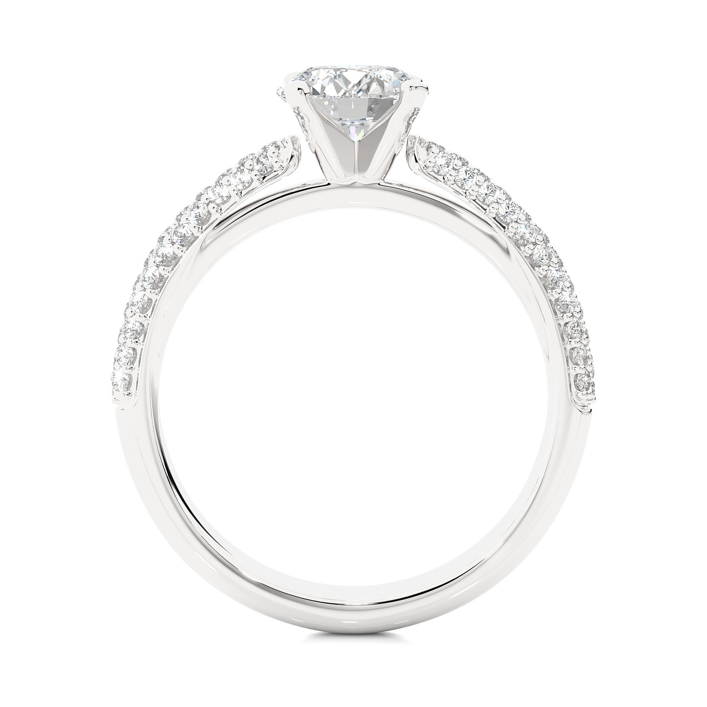 Celestial Flow Diamond Ring