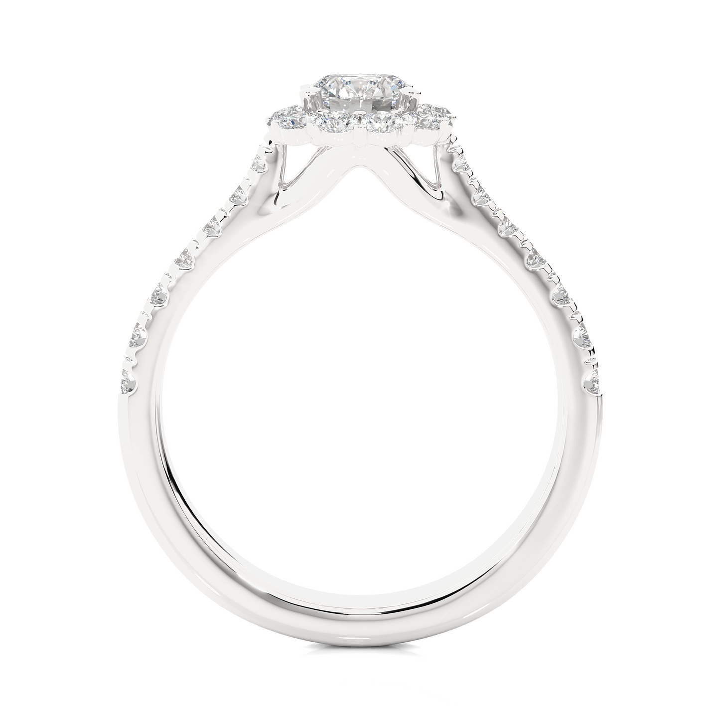 Victorian Round Diamond Ring
