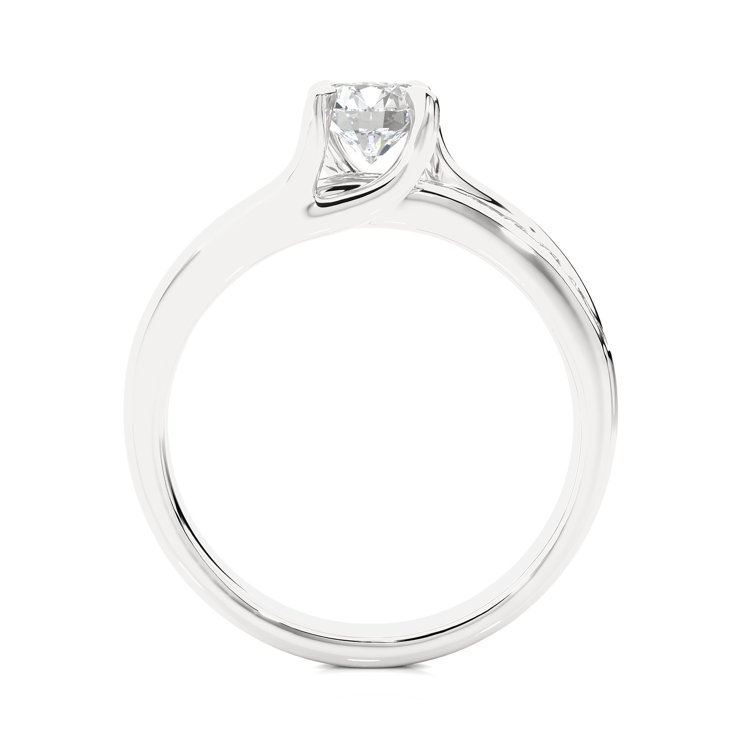 Majesty Round Diamond Ring