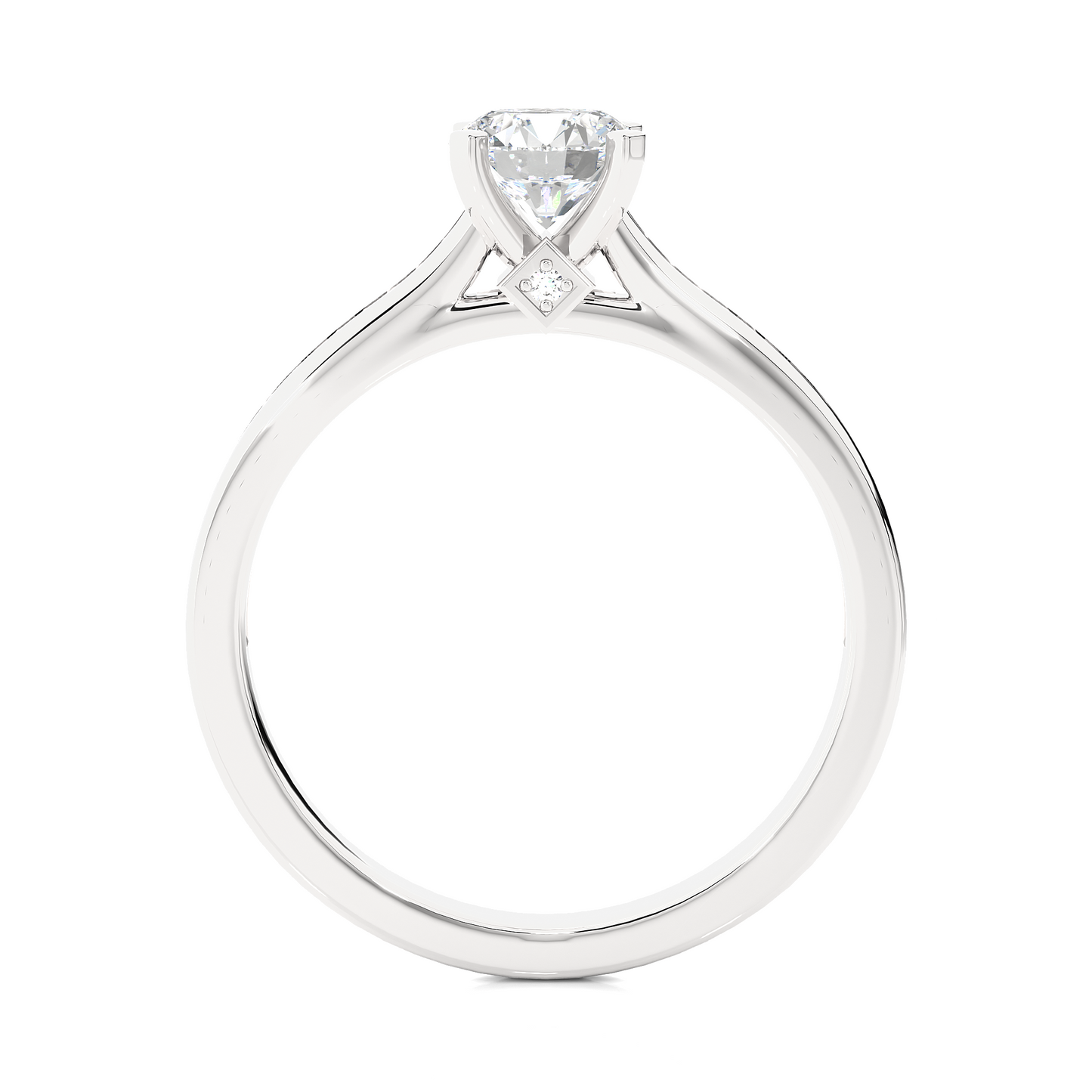 Aquila Round Diamond Ring