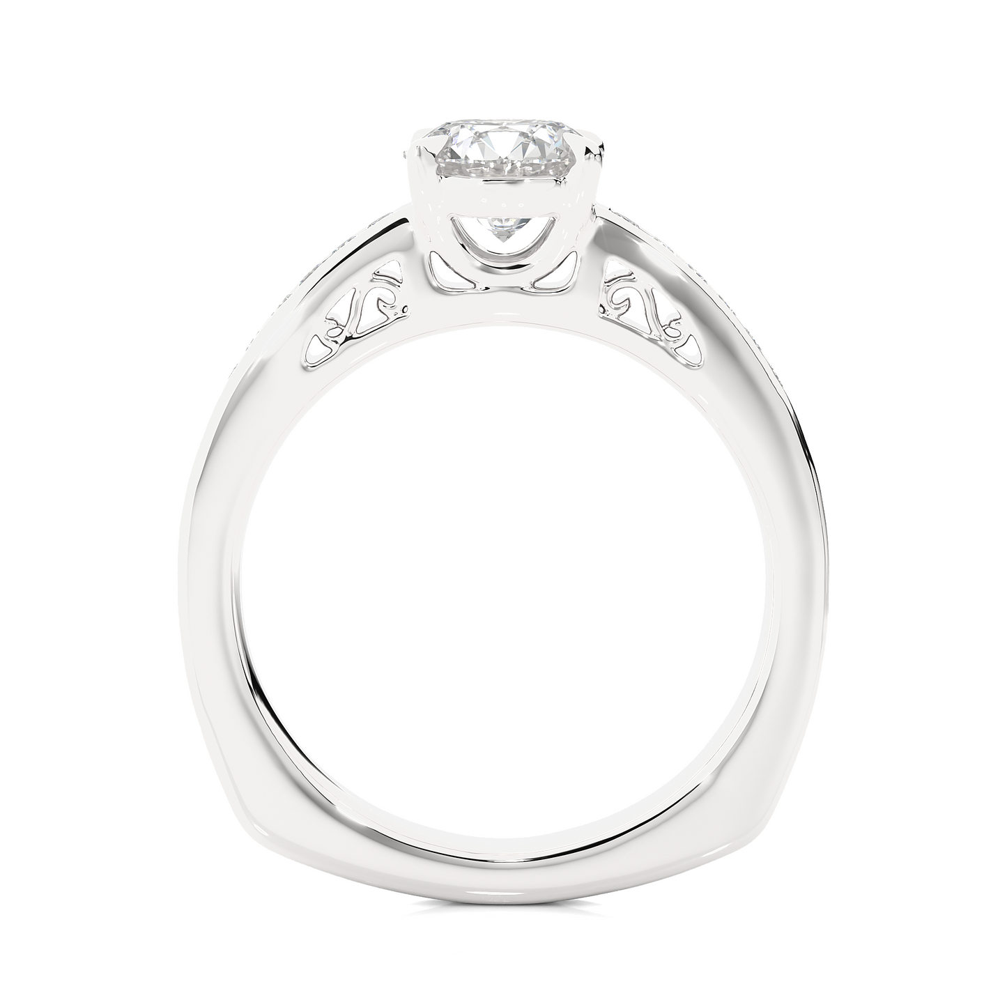Sunny Round Diamond Ring