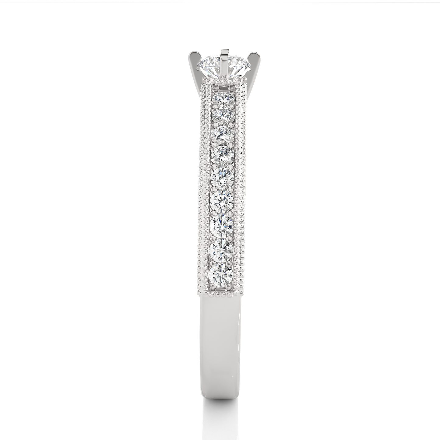 King Round Diamond Ring
