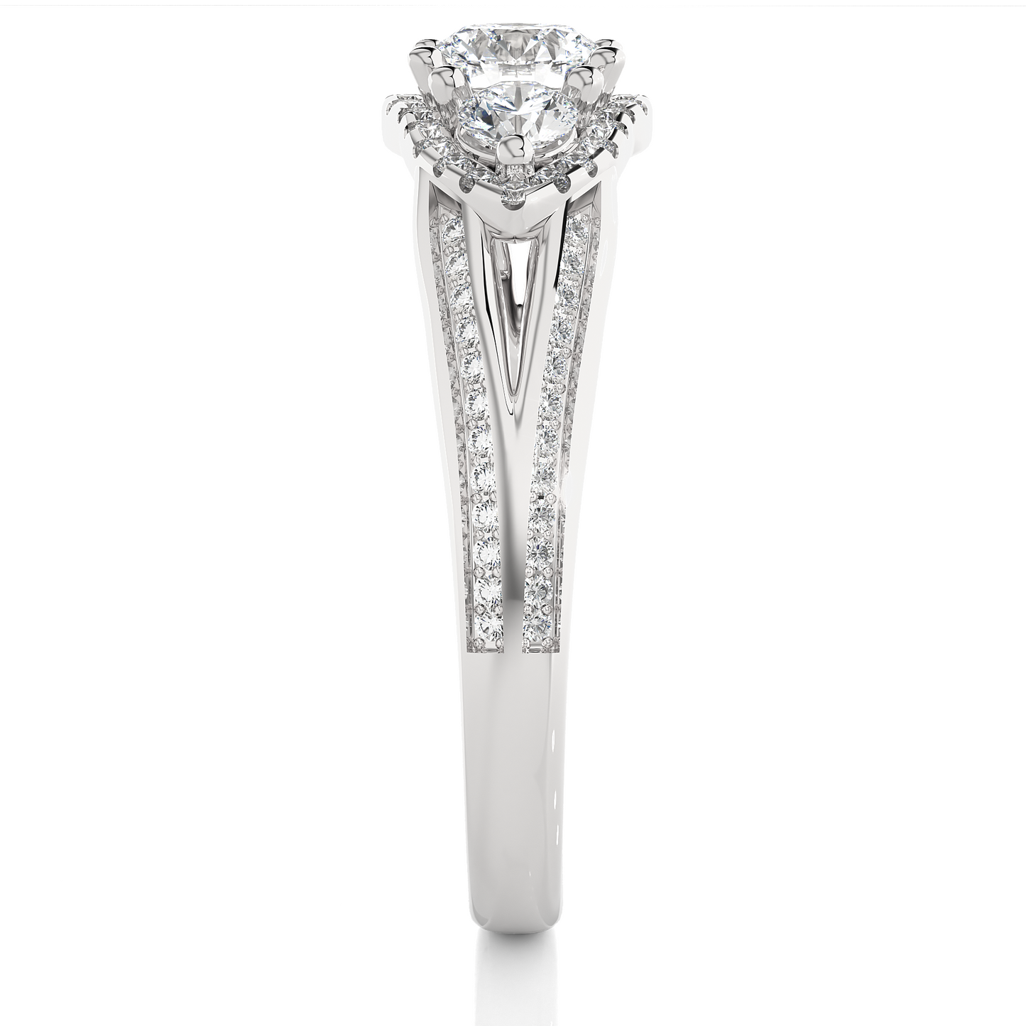 Nivara Round Diamond Ring