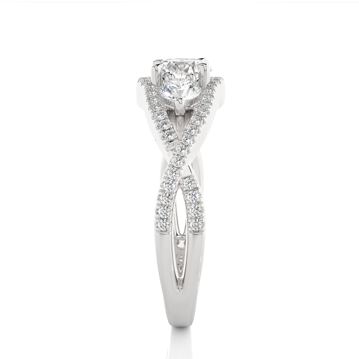 Skyla Round Diamond Ring
