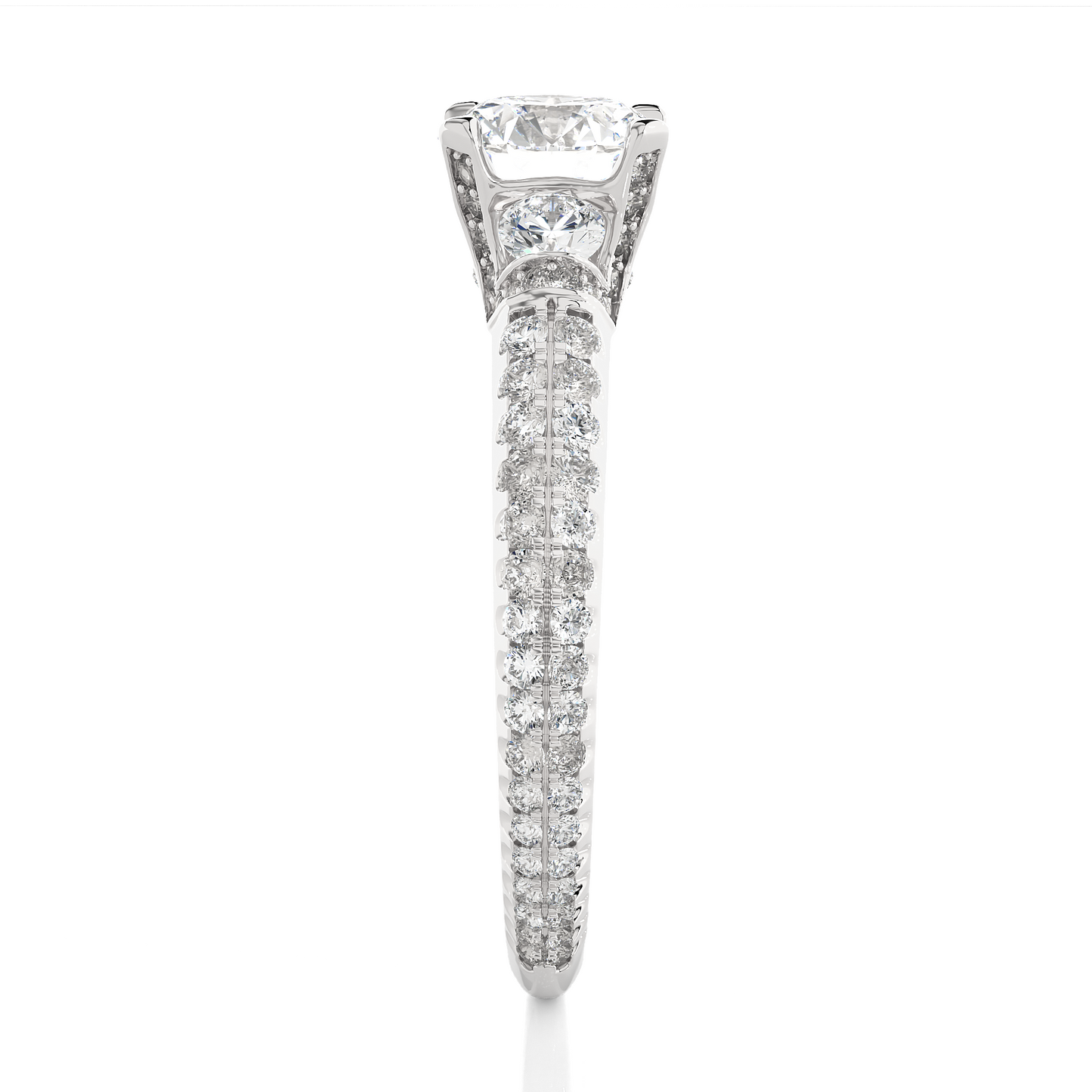 Mistara Round Diamond Ring