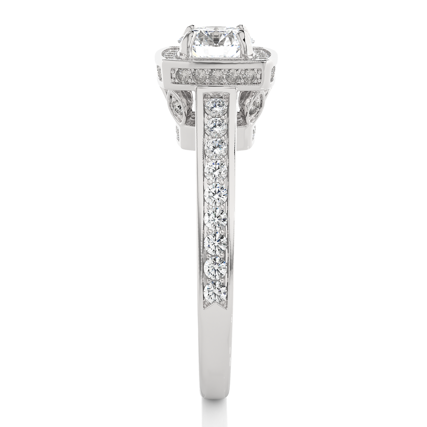 Majesta Round Diamond Ring