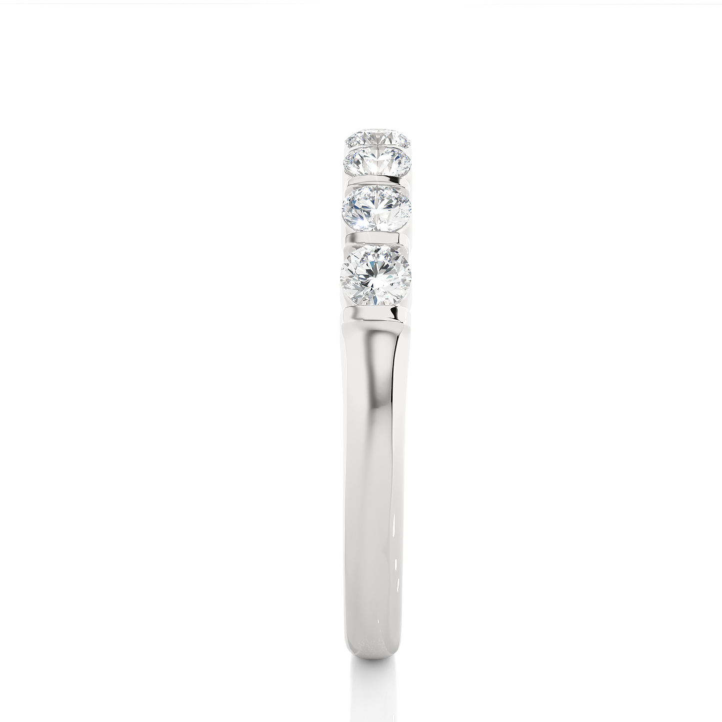 Lustre Seven-Stone Diamond Ring