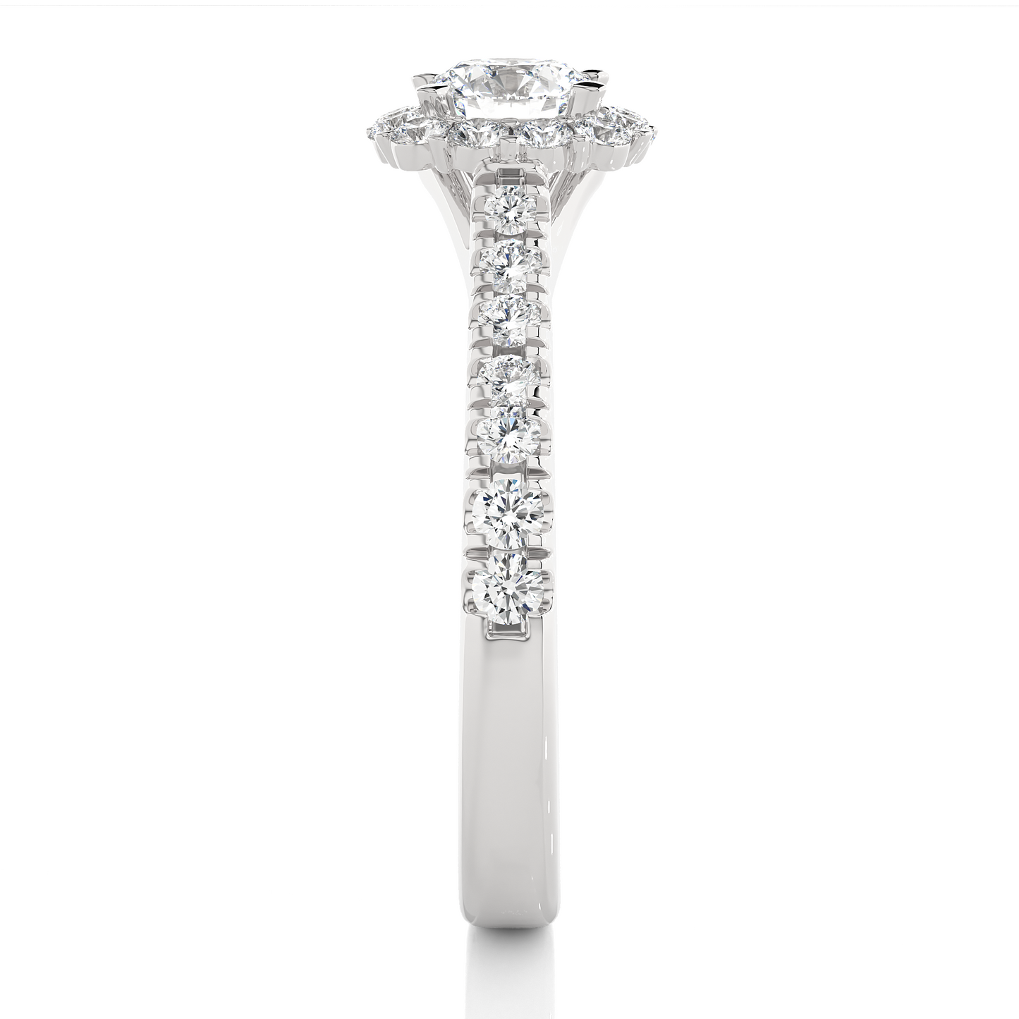Victorian Round Diamond Ring