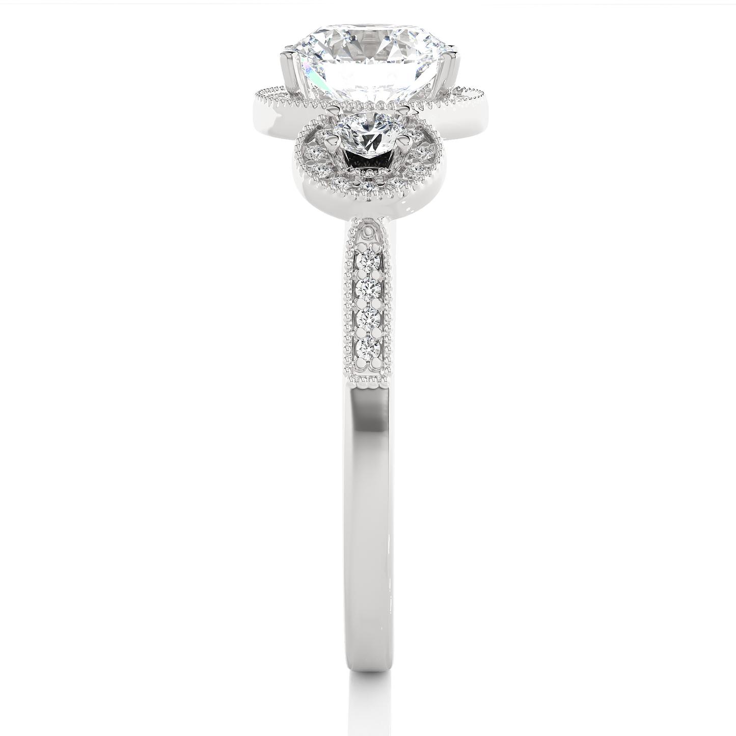 Thalassa Round Diamond Ring
