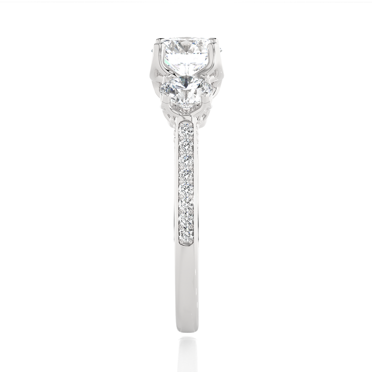 Heritage Glow Round Diamond Ring