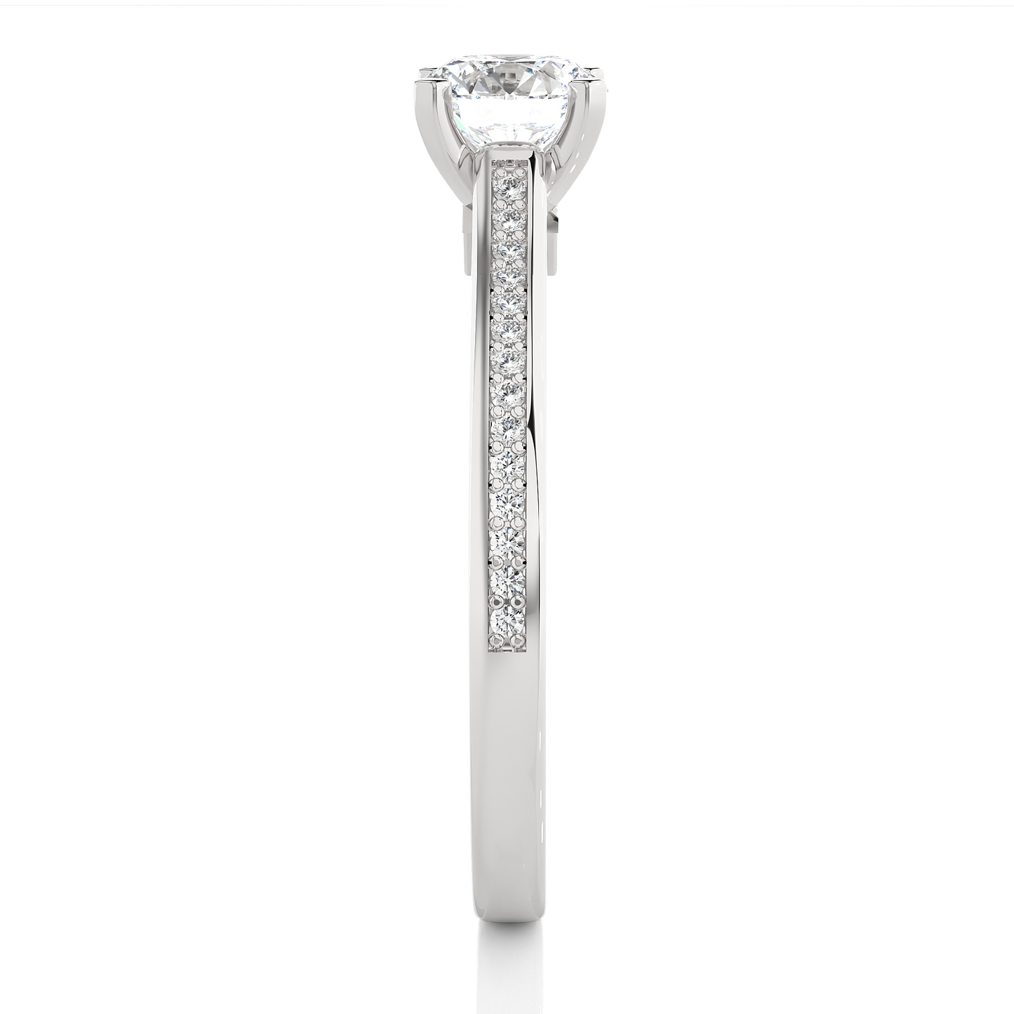 Aquila Round Diamond Ring