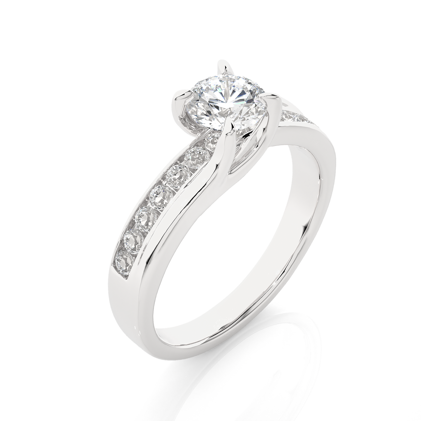Majesty Round Diamond Ring
