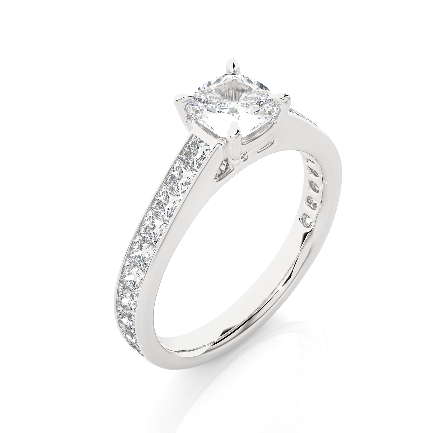 Nebula Cushion Diamond Ring