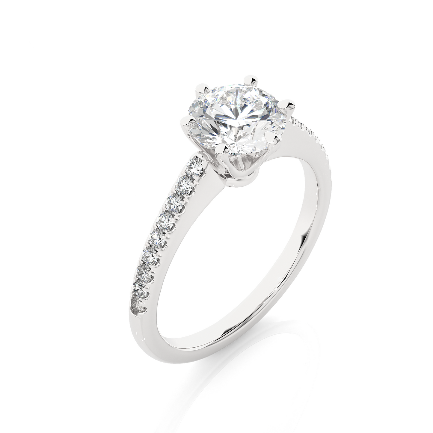 Striker Round Diamond Ring